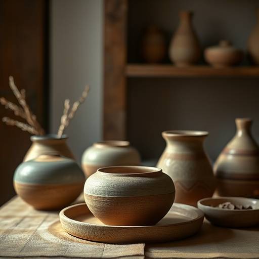 Still from a product demonstration video for handmade pottery